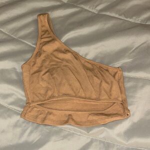 one strap cut out tank